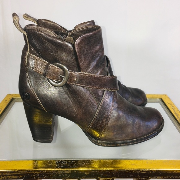Born Strap Ankle Bootie - Picture 1 of 7